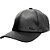 Boné Colcci Aba Curva Couro Strapback Preto - Imagem 1