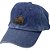 Boné Colcci Aba Curva Frontal Jeans Strapback Azul - Imagem 1