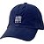 Boné Colcci Aba Curva Detail Strapback Azul Marinho - Imagem 1