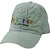 Boné Colcci Aba Curva Frontal Sky Strapback Verde - Imagem 1