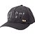 Boné Colcci Aba Curva Microsatim Snapback Preto - Imagem 1