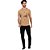 Camiseta Aramis Mapa Pontilhado Mescla Caramelo Masculino - Imagem 2