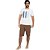Camiseta Aramis Fumaças V23 Branco Masculino - Imagem 3