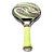 Raquete de Beach Tennis Naja Standard 2.0 Amarelo e Preto - Imagem 2
