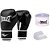 Conjuto de Boxe Everlast Core2 Training Preto Luva Bandagem e Bucal - Imagem 1
