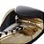 Luva de Boxe Everlast PowerLock Laces Preto e Dourado - Imagem 4