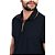 Camisa Polo Aramis Zip Marinho e Caramelo Masculino - Imagem 3