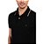 Camisa Polo Aramis Basic 3 Listras V23 Preto Masculino - Imagem 3