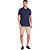 Camisa Polo Aramis 3 Listras Marinho Masculino - Imagem 3