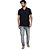Camisa Polo Aramis 3 Listras V23 Preto Masculino - Imagem 4
