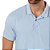Camisa Polo Aramis 3 Listras Azul Masculino - Imagem 3