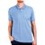 Camisa Polo Aramis Piquet Duplo Jacquard V23 Azul Masculino - Imagem 1