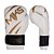 Kit de Boxe Luva + Bandagem MKS New Champion Branca e Dourada - Imagem 2