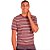 Camiseta Aramis Tricot Listrado Bordô Masculino - Imagem 1