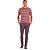 Camiseta Aramis Tricot Listrado Bordô Masculino - Imagem 3