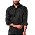 Camisa Slim Aramis Tricoline Stretch V23 Preto Masculino - Imagem 2