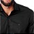 Camisa Slim Aramis Tricoline Stretch V23 Preto Masculino - Imagem 4