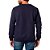 Moletom Aramis Careca Azul Marinho Masculino - Imagem 2