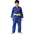 Kimono Jiu Jitsu Koral Infantil Trançado Azul - Imagem 2