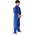 Kimono Jiu Jitsu Koral Infantil Trançado Azul - Imagem 4