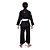 Kimono Jiu Jitsu Koral Infantil Trançado Preto - Imagem 2
