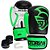 Kit Boxe Pretorian Perfomance - Luva Bucal e Bandagem - Verde Fluor - Imagem 1