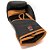 Kit Luva de Boxe Naja Black Line Preto com Bronze + Bandagem + Bucal - Imagem 4