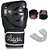 Kit Luva de Boxe Naja Black Line Preto com Prata + Bandagem + Bucal - Imagem 1