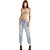 Calça Jeans Lança Perfume Luna Mom Super High AV23 Azul Claro Feminino - Imagem 3