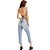 Calça Jeans Lança Perfume Luna Mom Super High AV23 Azul Claro Feminino - Imagem 2