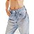 Calça Jeans Lança Perfume Luna Mom Super High AV23 Azul Claro Feminino - Imagem 4