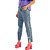 Calça Lança Perfume Reta Relaxed High AV23 Azul Feminino - Imagem 1