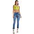 Calça Jeans Lança Perfume Vesta Ankle Super High AV23 Azul Feminino - Imagem 4