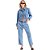 Jaqueta Jeans Myft Bomber Cropped AV23 Azul Feminino - Imagem 4