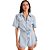 Macaquinho Jeans Myft Curto Evasê AV23 Azul Feminino - Imagem 1