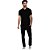 Camisa Polo Aramis Piquet Duplo Espinha V23 Preto Masculino - Imagem 3