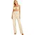 Calça Forum Paetê AV23 Bege Feminino - Imagem 4