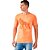 Camiseta Acostamento Cuts O23 Laranja Masculino - Imagem 1
