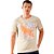 Camiseta Acostamento Leaves O23 Bege Masculino - Imagem 1