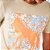 Camiseta Acostamento Leaves O23 Bege Masculino - Imagem 3
