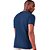 Camiseta Acostamento Gola V Elastano O23 Marinho Masculino - Imagem 2