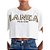 Blusa Cropped Lança Perfume Details IV23 Off White Feminino - Imagem 4