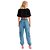 Calça Jeans Easy Lança Perfume Jogging IV23 Azul Feminino - Imagem 5