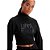Moletom Tricot Lança Perfume Cropped IV23 Preto Feminino - Imagem 4
