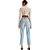 Calça Jeans Lança Perfume Super High IV23 Azul Feminino - Imagem 2