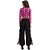 Blusa Cropped Tricot Lança Perfume IN23 Rosa Feminino - Imagem 4