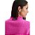 Blusa Tricot Lança Perfume Gola Alta IN23 Rosa Feminino - Imagem 4