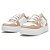 Tênis Easy Lança Perfume Metal Resina Branco Feminino - Imagem 2