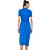 Vestido Colcci Canelado Slim OU23 Azul Feminino - Imagem 2