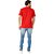 Camiseta Colcci Detail OU23 Vermelho Masculino - Imagem 4